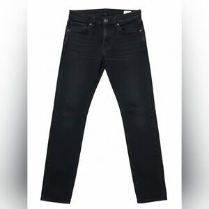 Signature by Levi Strauss Men's Dark Gray Straight Jeans